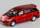 1:64 Red /Black / Silver Diecast 2006 Toyota Estima GSR50 Model