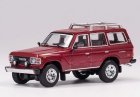 Wine Red 1:64 Scale Diecast Toyota Land Cruiser LC60 Model