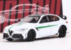 1:64 Scale White Diecast Alfa Romeo Giulia GTAm Model