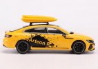 1:64 Scale Yellow Diecast VW Arteon R Liftback Model