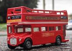 Red NO.9 Diecast London Double Decker Sightseeing Bus Toy