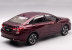 Purple 1:18 Scale Diecast 2022 Honda Crider Sport Hybrid Model