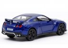 1:36 Black / White / Gray / Blue Diecast Nissan GT-R R35 Toy