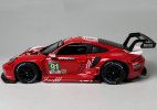 Red 1:24 Scale Bburago Diecast Porsche 911 RSR Model