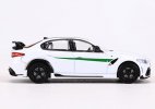 1:64 Scale White Diecast Alfa Romeo Giulia GTAm Model