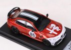 1:64 Scale White-Red NO.85 Diecast Alfa Romeo Giulia GTAm Model