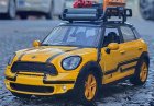 Yellow 1:24 Motormax Diecast Mini Cooper S Countryman Model