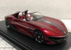 1:43 Scale Red Diecast MG Cyberster Roadster Model