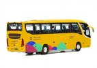 1:76 Scale Hong Kong-Zhuhai-Macao Diecast Scania Coach Bus Model