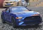 1:24 Yellow / Blue Motormax Diecast 2018 Ford Mustang GT Model