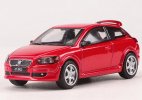 1:64 Scale Yellow /Red /Silver /Green Diecast Volvo C30 Model