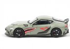 Green 1:64 Scale Diecast Toyota Supra A90 Model