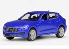 Blue 1:36 Scale Welly Kids Diecast Maserati Levante SUV Toy