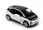 1:64 Scale KMB White-Black Tiny Diecast BMW I3 Car Model