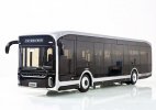 1:42 Black Overseas Edition Diecast Yutong U12 City Bus Model