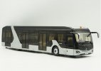 1:42 Scale Silver Airport Diecast Yutong AB14E Apron Bus Model