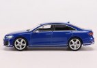 Blue / Silver / Black / Gray 1:64 Scale Diecast Audi S8 D5 Model