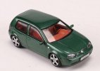 1:64 Scale Green Diecast VW Golf GTI Mk4 Model