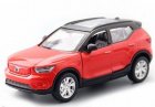 1:39 Scale Red Kids Diecast Volvo XC40 SUV Toy