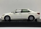 1:43 Scale White Resin Toyota Crown Hybrid Royal Series Model