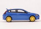 1:64 Scale Blue Diecast Volvo C30 Model