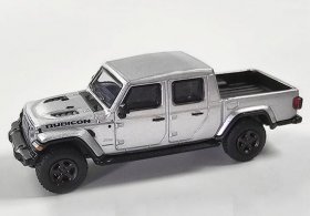 1:64 Gray / Silver Diecast 2020 Jeep Gladiator Pickup Truck Toy