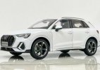 White / Blue / Orange 1:18 Scale Diecast 2019 Audi Q3 SUV Model