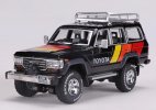 1:64 Scale Black Diecast Toyota Land Cruiser LC60 Model