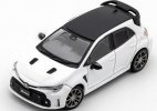 1:64 Scale Gray / White Diecast Toyota Corolla GR Model