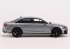 Blue / Silver / Black / Gray 1:64 Scale Diecast Audi S8 D5 Model