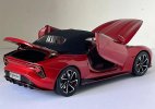 Red 1:18 Scale Diecast 2024 MG Cyberster Roadster Model