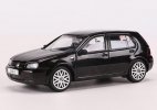 1:64 Scale Blue / Black Diecast VW Golf Mk4 Model