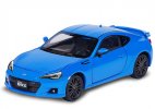 1:32 Scale White / Blue Kids Diecast Subaru BRZ Toy