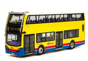 1:120 NO.973 Diecast ADL Enviro 400 Double Decker Bus Model