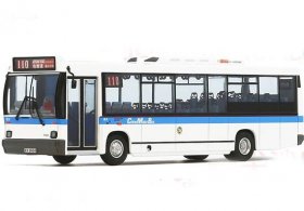 1:76 Scale NO.110 CMB Diecast Dennis ADL Dart City Bus Model