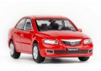 Silver / Red / Black 1:64 Scale Kids Diecast 2006 Mazda 6 Toy