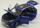 1:24 Scale Blue Diecast 2020 Trumpchi GS4 SUV Model