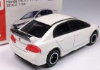 White / Red 1:68 Scale Kids Diecast Honda Civic Type R FD2 Toy