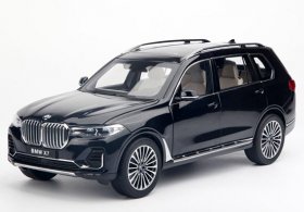 Black / Brown / Deep Blue 1:18 Scale Diecast 2019 BMW X7 Model