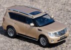 Black /Golden /White 1:64 Scale Diecast Nissan Patrol Y62 Model