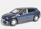 1:18 Scale Blue Diecast 2023 Mercedes-Maybach EQS 680 SUV Model