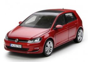 1:18 Scale Red NOREV Diecast 2014 VW Golf Model