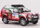 1:64 Scale Red Dakar Rally Diecast Nissan Paladin Model