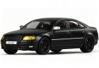 Matte Black 1:64 Scale Diecast 2006-2010 Audi S8 D3 Car Model
