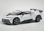 White 1:64 Scale Kids Diecast Bugatti EB110 Toy