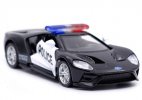 Police 1:36 Scale Black Kids Diecast 2017 Ford GT Car Toy