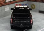 Black Police Diecast 2022 Ford F-150 Raptor Pickup Truck Toy