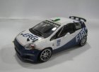 1:43 Scale White-Blue IXO Diecast Fiat Punto S2000 Car Model