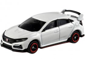 Yellow / White 1:64 Scale Diecast Honda Civic Type R FK8 Car Toy