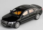 1:64 Scale Black / Silver Diecast Audi A8 D3 Car Model